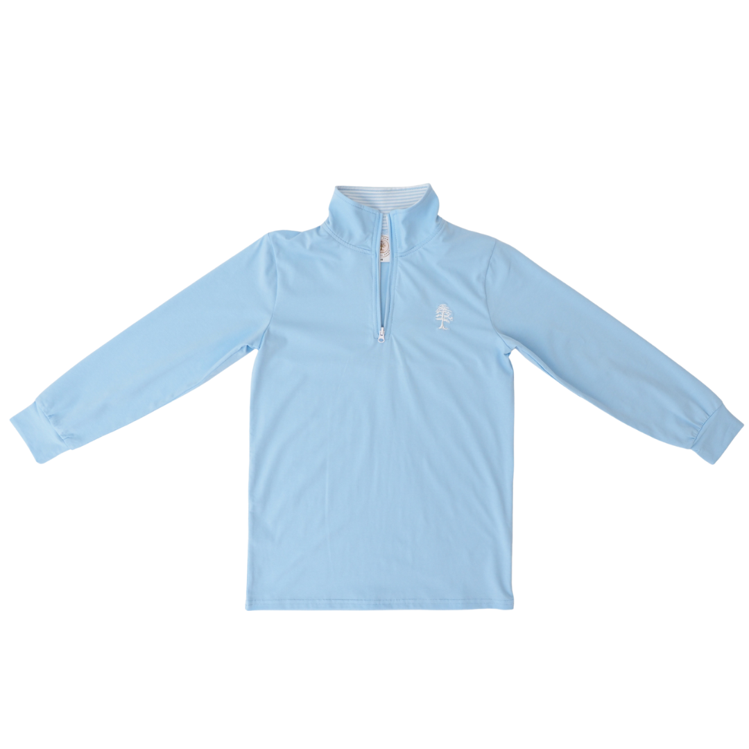 Light Blue Hampton Half Zip
