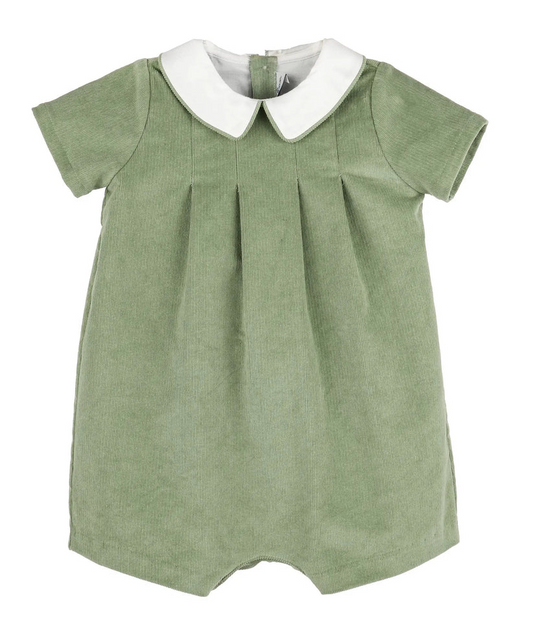 Heirloom Cord Boy Bubble 26FSL0803 - Green