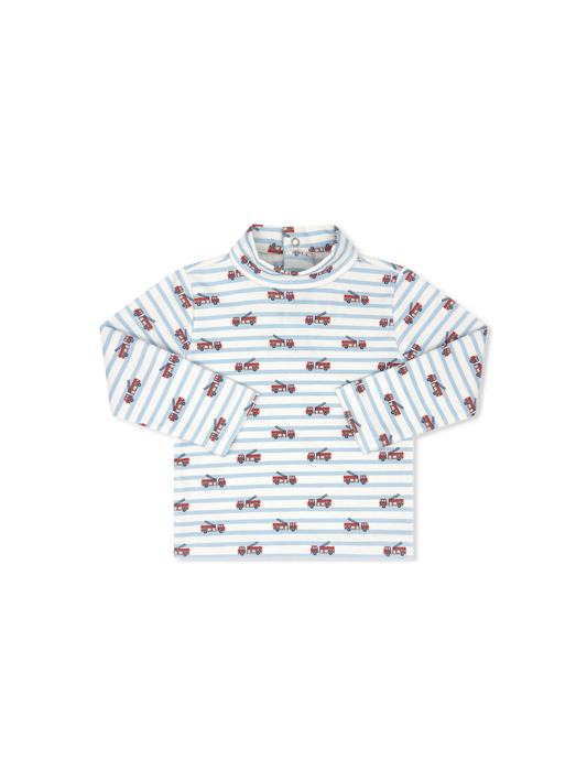 Tiny Tot Turtleneck - Hook and Ladder