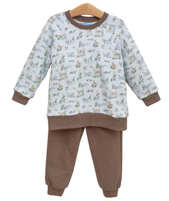 Woodland Friends French Terry Set