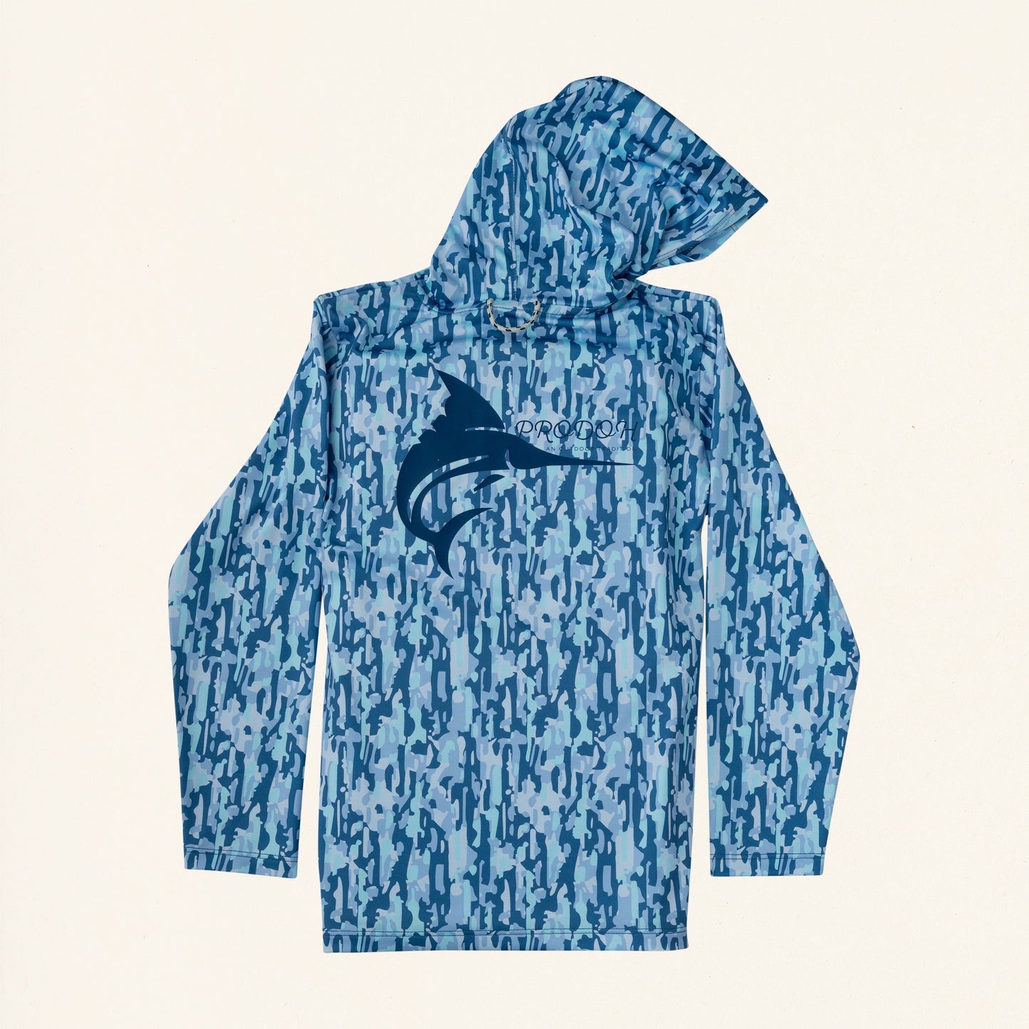 Pro Performance Hoodie T-Shirt - Blues Camo