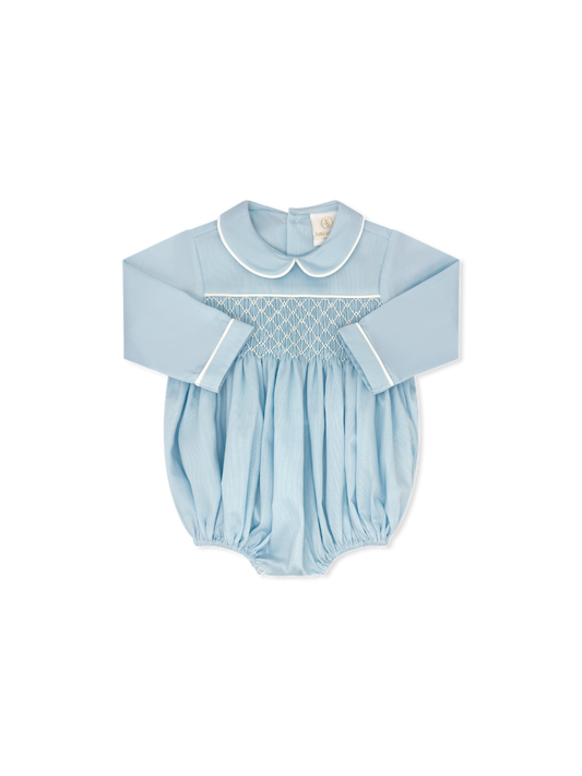 Windsor Bubble - Birmingham Blue, Blue Smocking