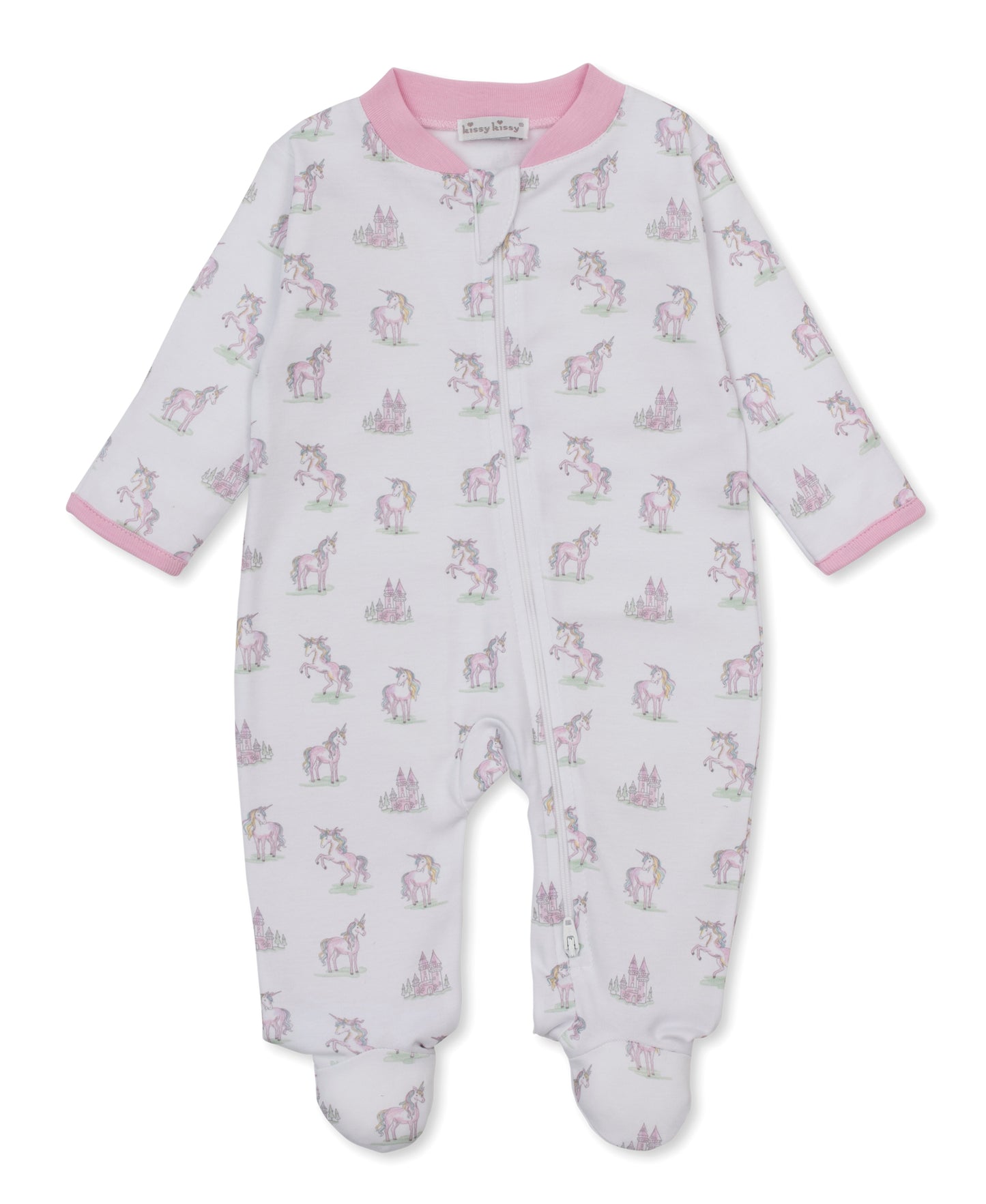 Footie w/Zipper Print - PJs Magical Unicorn