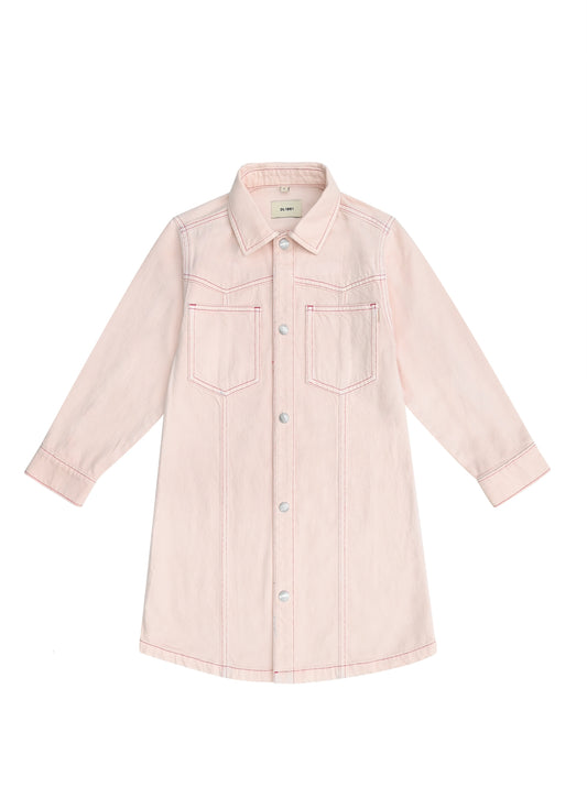 Simona Dress: Primrose Pink
