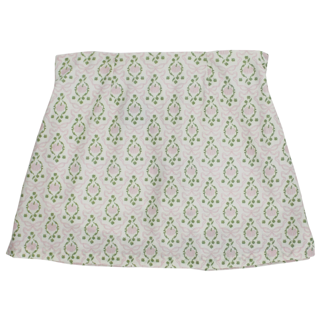 Skort - Pretty Pink Pumpkins