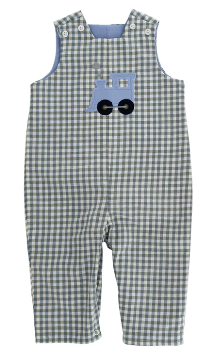 Little Locomotive and Dog - Reversible John John