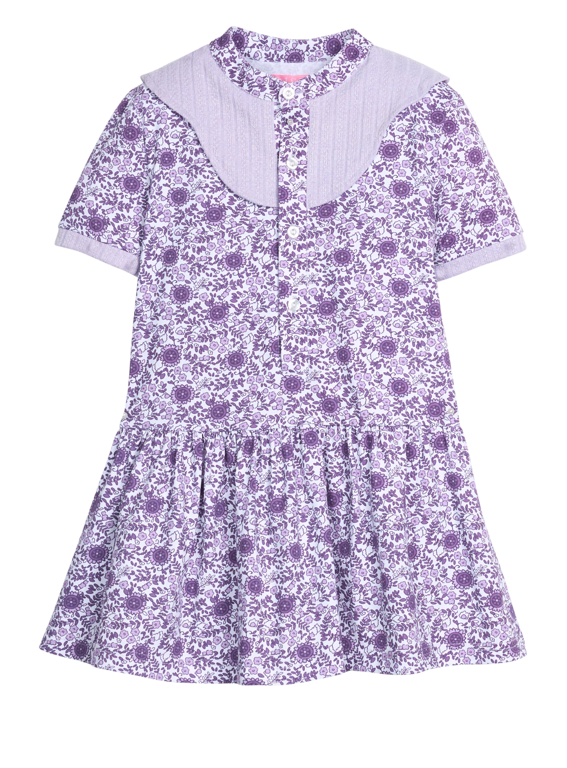 Molly Dress - Lavender Vine Floral - Tween