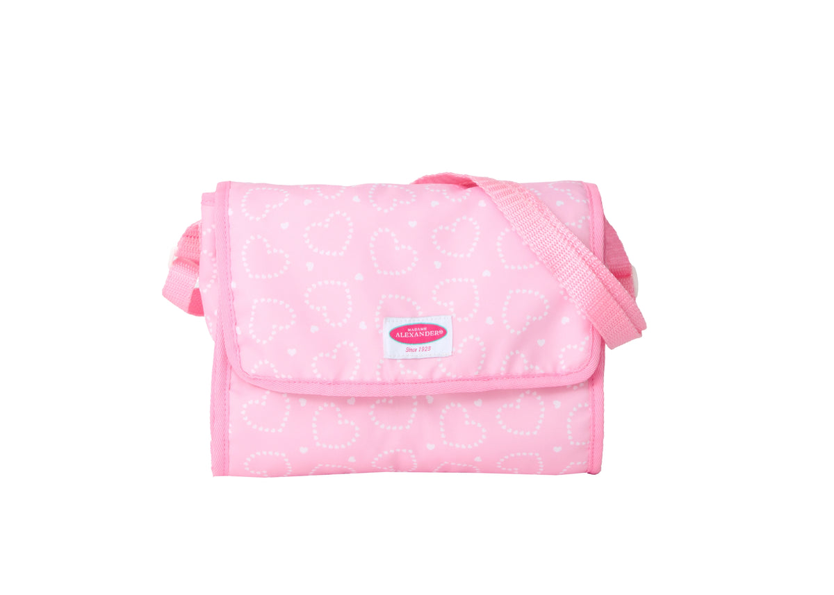 Pink Hearts On The Go Play Diaper Bag