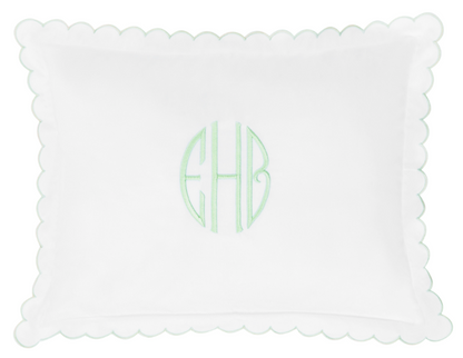 Scallop Baby Pillowcase