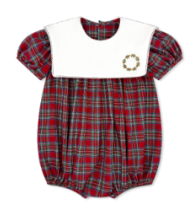 Hope Chest Bubble - Woodstock Plaid W/ Wreath