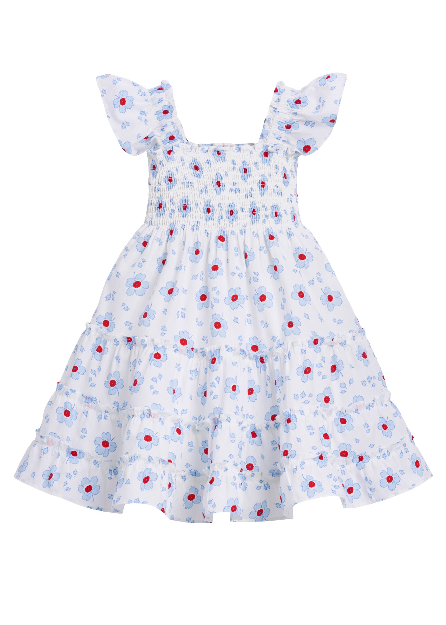 Twirl Dress - Americana Floral - Tween