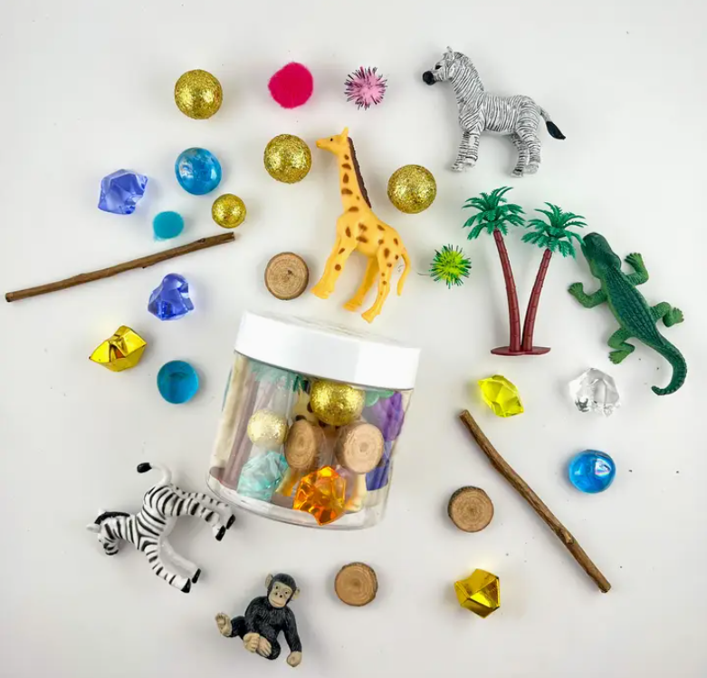 Zoo Sensory Jar