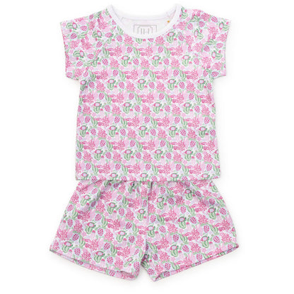 Emery Short Set - Under the Sea Pink - Tween