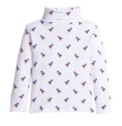 Printed Turtleneck - Rocket