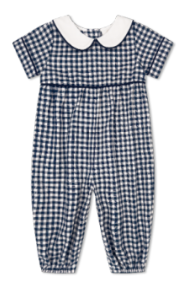 Rover Romper - Blue Ridge Check