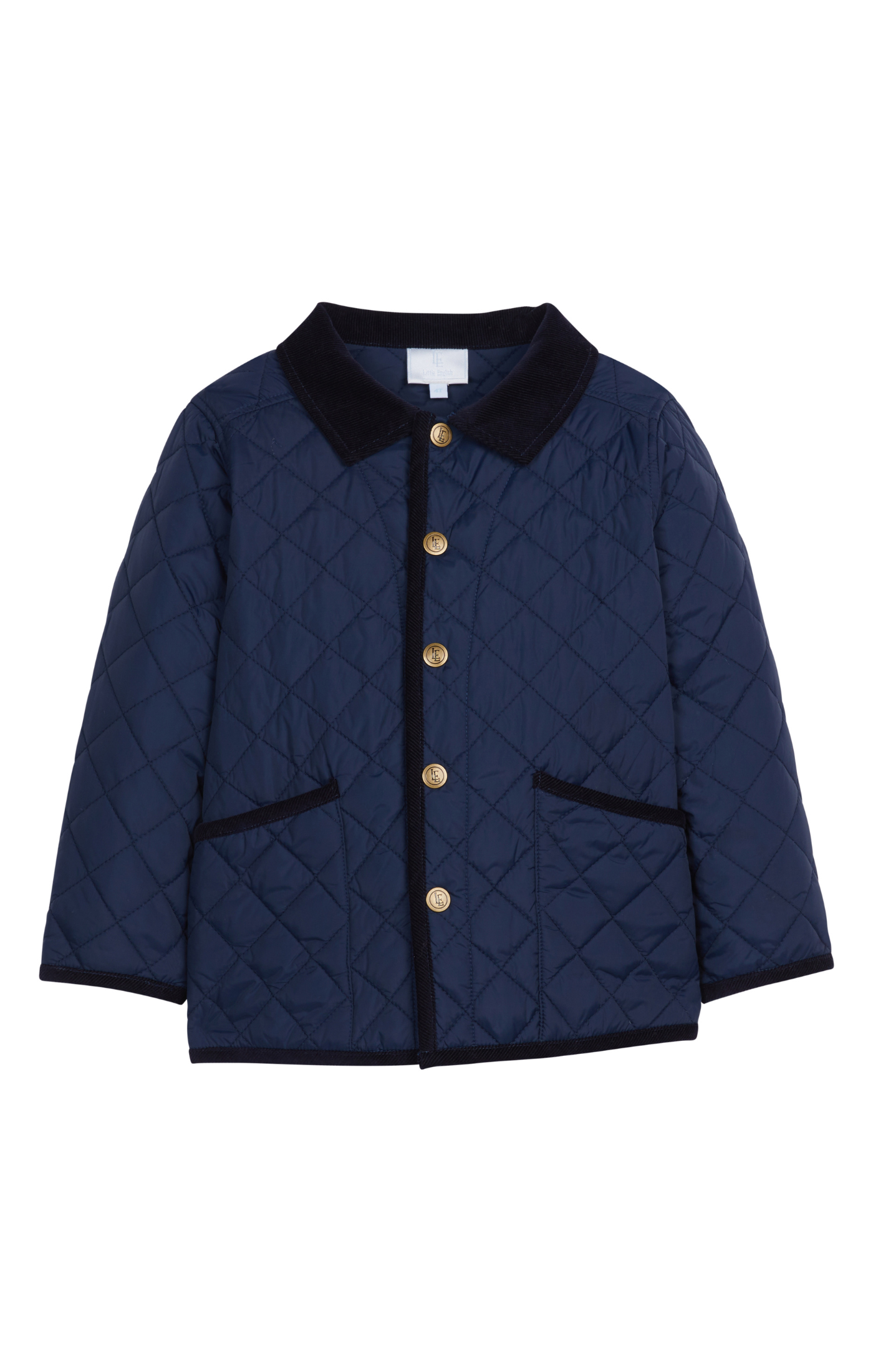 Classic Quilted Jacket - Navy