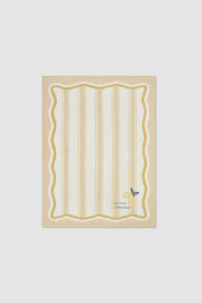 CozyChic Lemon Stroller Blanket 30x40