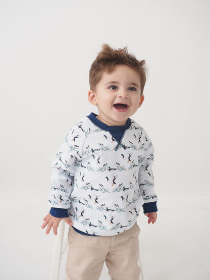 Mannered Mallards Boy Preston Pullover