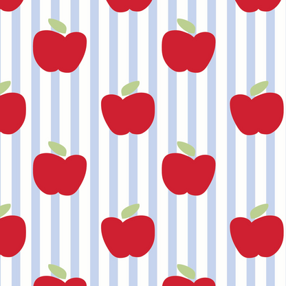 Jack Boys' Pajama Set - Schoolhouse Apples Blue