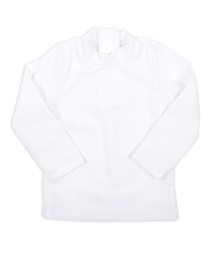 Unisex White Rashguard