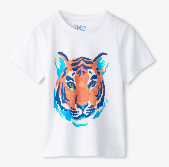 Painted Tiger Graphic Tee