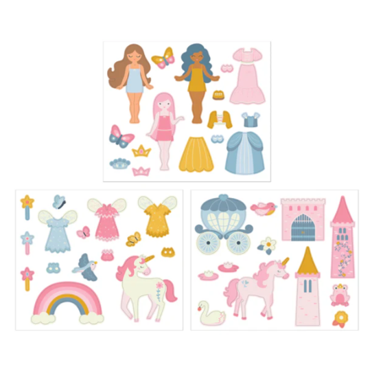 MAGNETIC PLAY SET PRINCESS