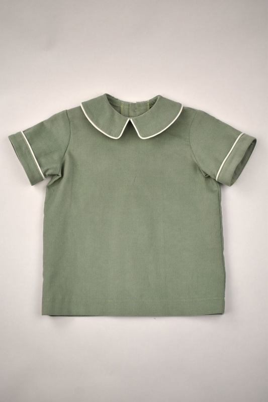 Sage Corduroy Boys Shirt 79200