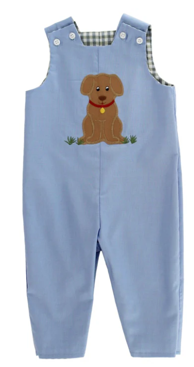 Little Locomotive and Dog - Reversible John John