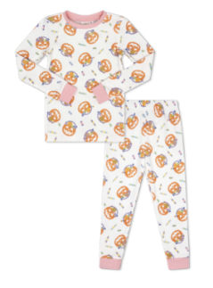 Sweet Pea PJ Set - Boo To You, Pensacola Pink