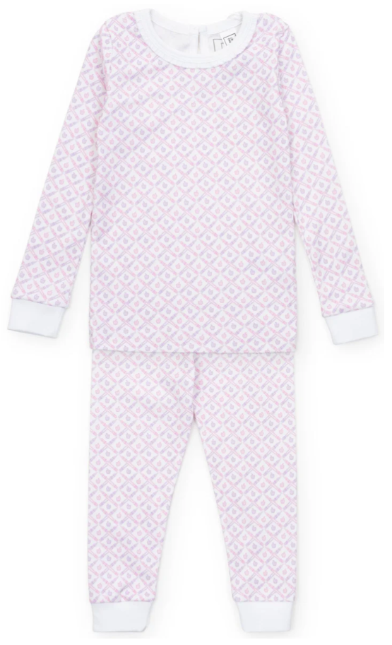School Plaid Pink Ava PJ Set
