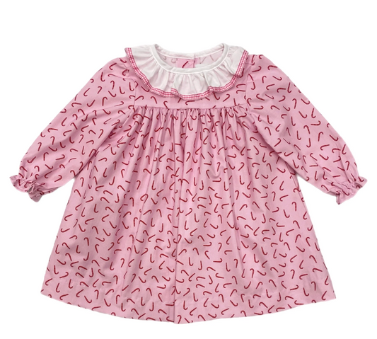 Long Sleeve Candy Cane Dress 76360