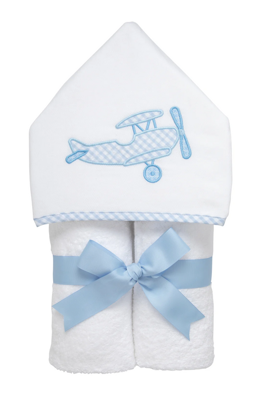 Airplane Everykid Hooded Towel