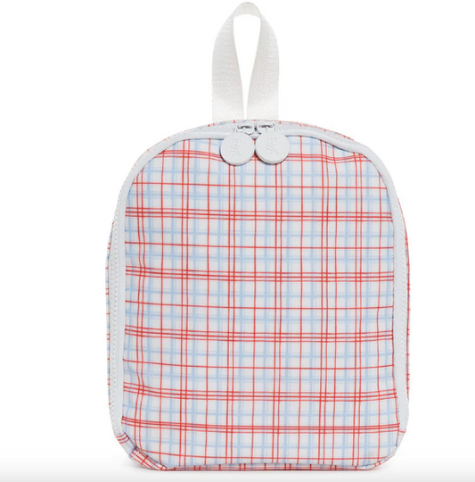 Bring It Lunch Bag - Red Plaid