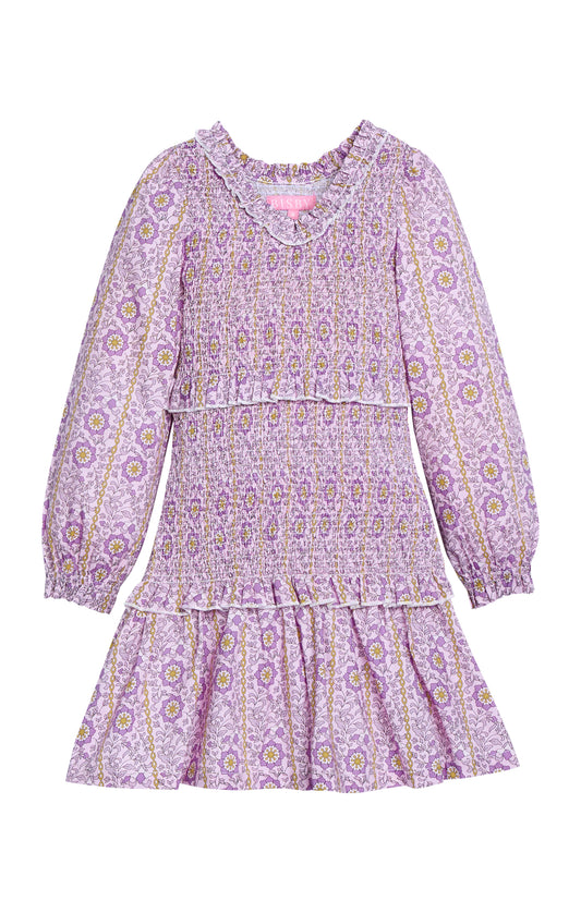 Indie Dress - Verbier Vines Violet