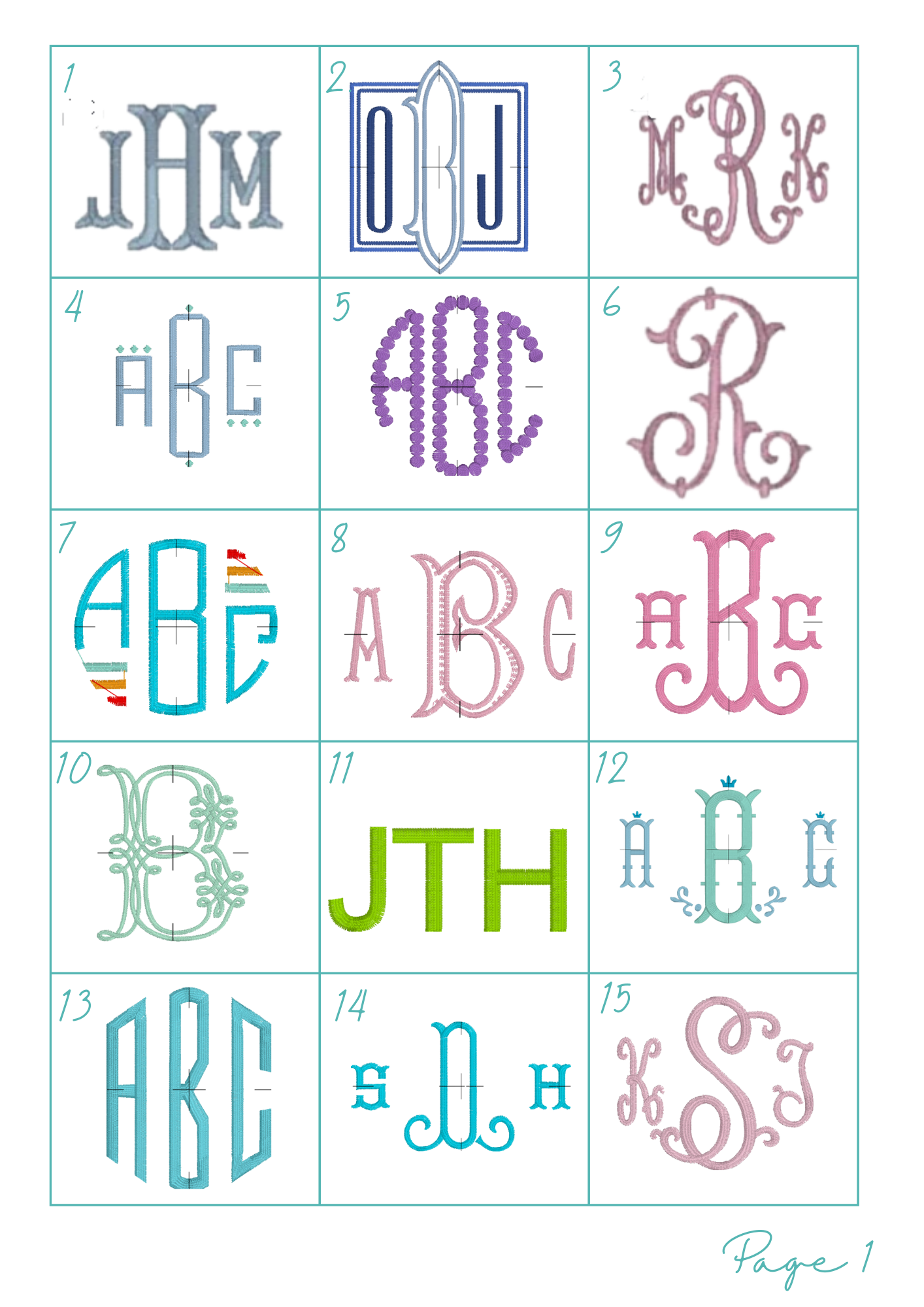 Monogram Service *New * – Mignon