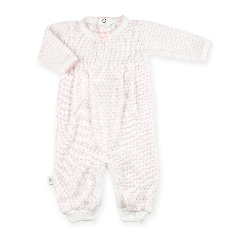 Patyport™ Long Sleeve Pinstripe Romper