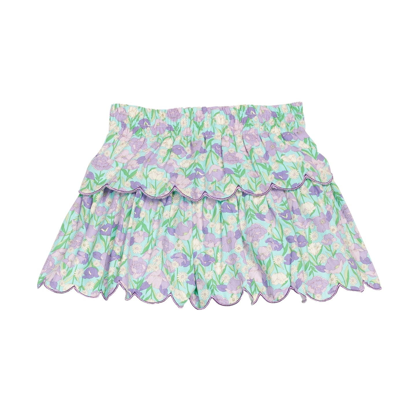 Two Tiered Skort - Tillies Tulips - Tween
