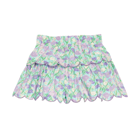 Two Tiered Skort - Tillies Tulips - Tween