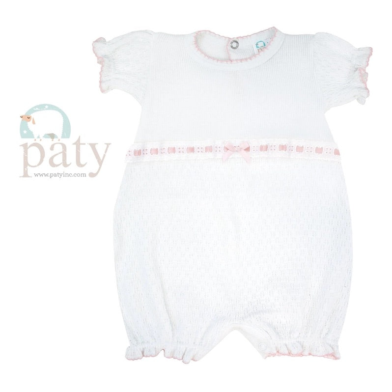 Bubble with Eyelet Trim