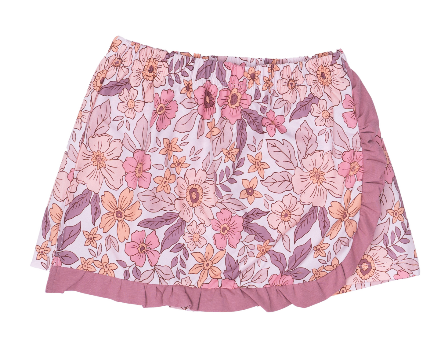 Evelyn Skirt Blush Floral