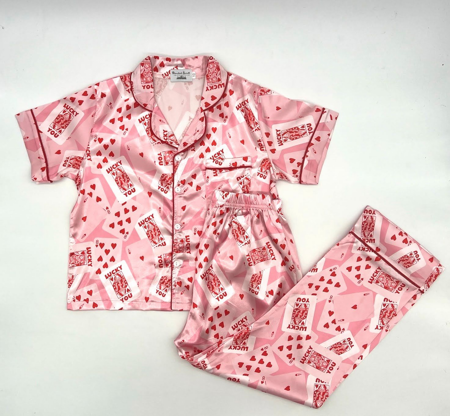 Silky PJ Set - Lucky You