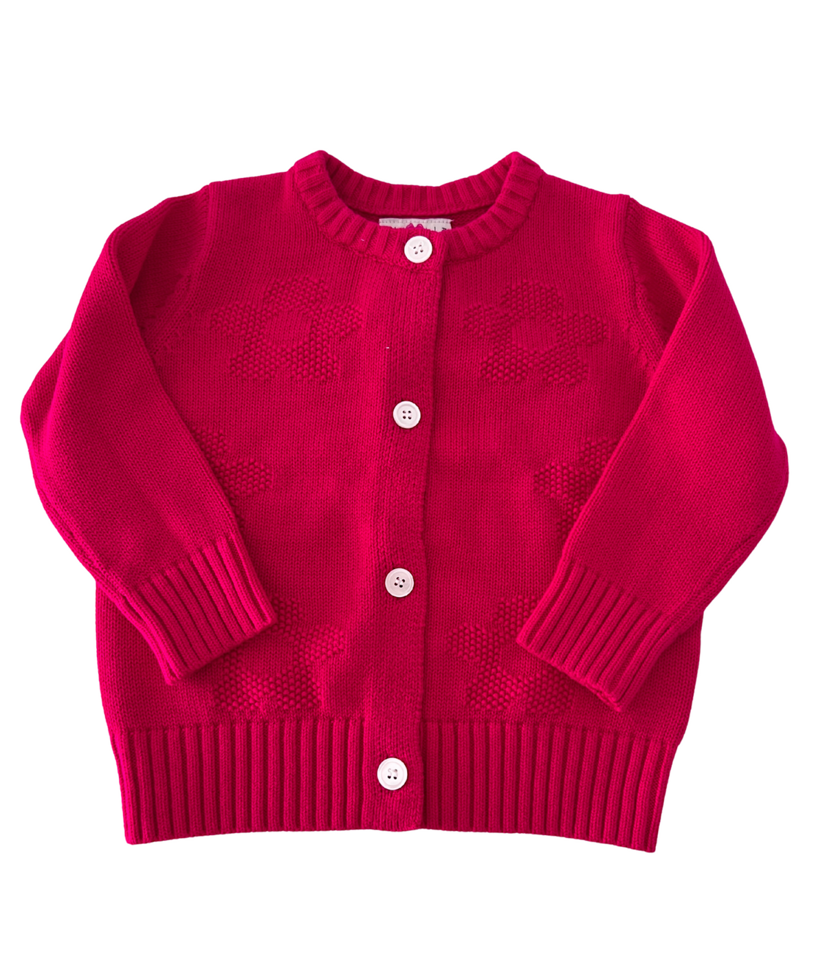 Flowers Knit Cardigan