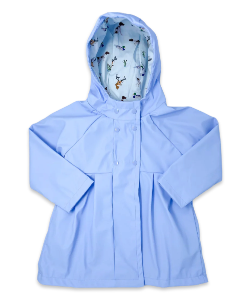 Rainy Day Raincoat - Blue, Hunter