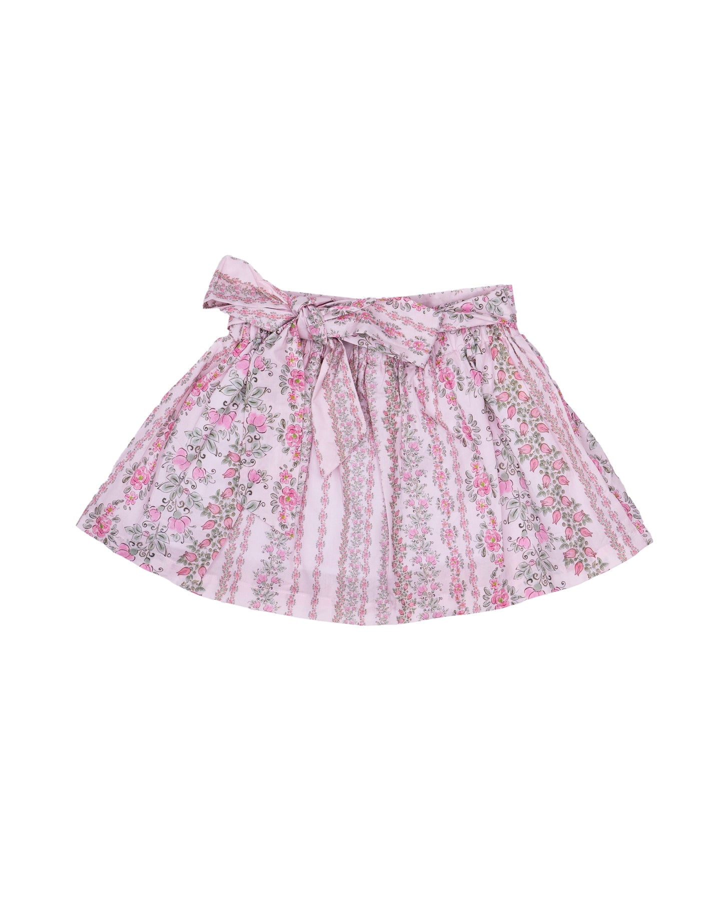 Pretty Pink Trellis Lacey Skirt