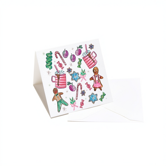 Gingerbread Enclosure Card