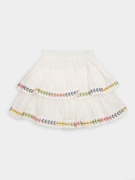 White Del Mar Skort