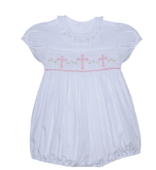 White Juliette Girl Bubble Cross