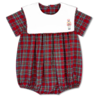 Christian Bubble - Woodstock Plaid W/ Nutcracker