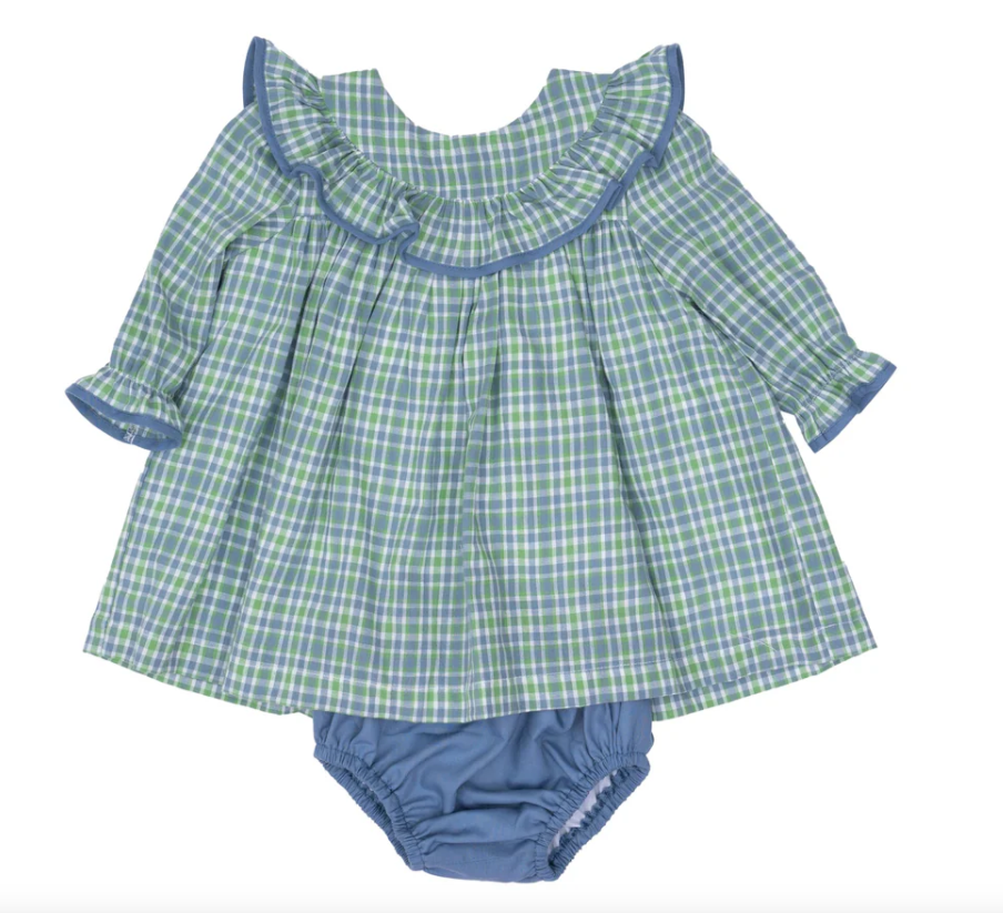 Layla Bluegrass Plaid Set