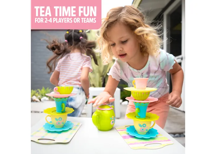 Teacup Pile-Up! Relay Game